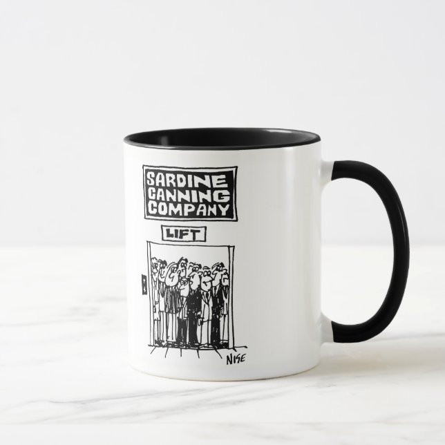 Caneca Fabricante ou instalador do elevador ou elevador (Direita)