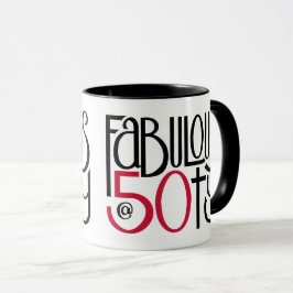 Caneca Fabuloso em Combo Mug 50 vermelho