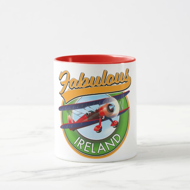 Caneca fabuloso sistema de viagem da Irlanda. (Centro)