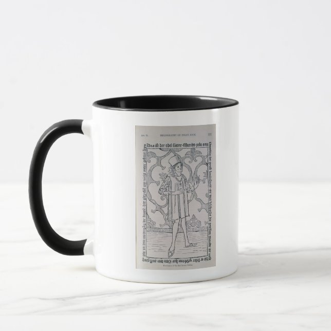 Caneca Fac-símile do frontispiece (Esquerda)