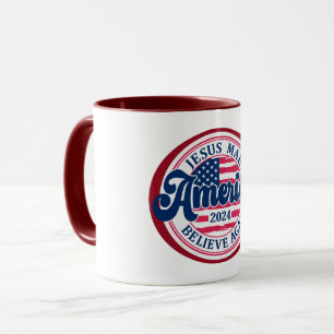 Caneca Faça a América acreditar novamente