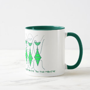 Caneca Faça a louva-a-deus