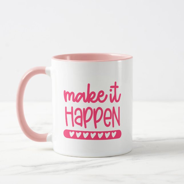 Caneca Faça acontecer (Esquerda)