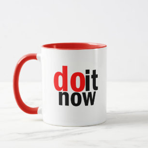 Caneca Faça agora