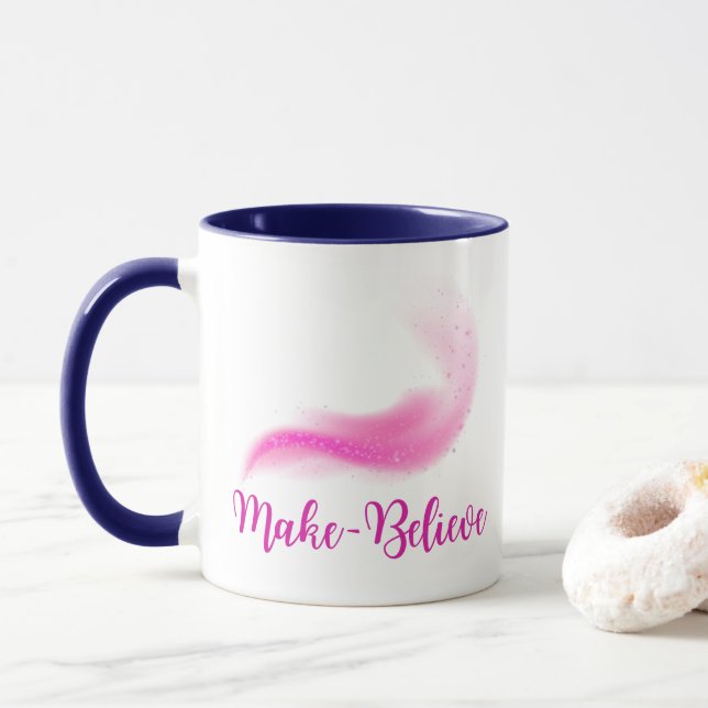 Caneca Faça crer na sua imaginação (Com Donut)