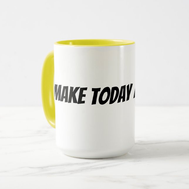 Caneca faça hoje incrível  (Frente Esquerda)