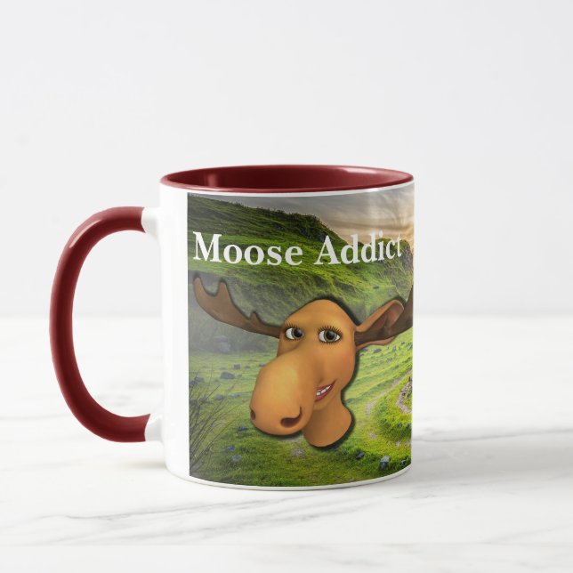 Caneca Faça sua própria legenda - Green Mug (Esquerda)