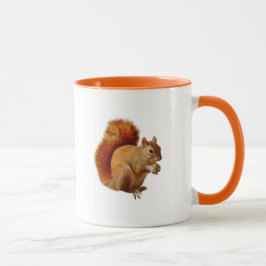 Caneca Faça uma decisão - esquilo