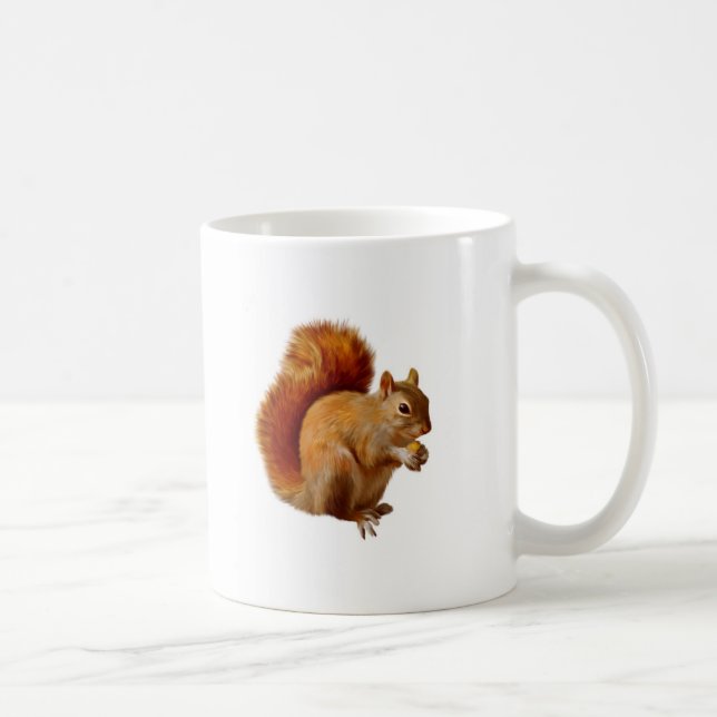 Caneca Faça uma decisão - esquilo (Direita)