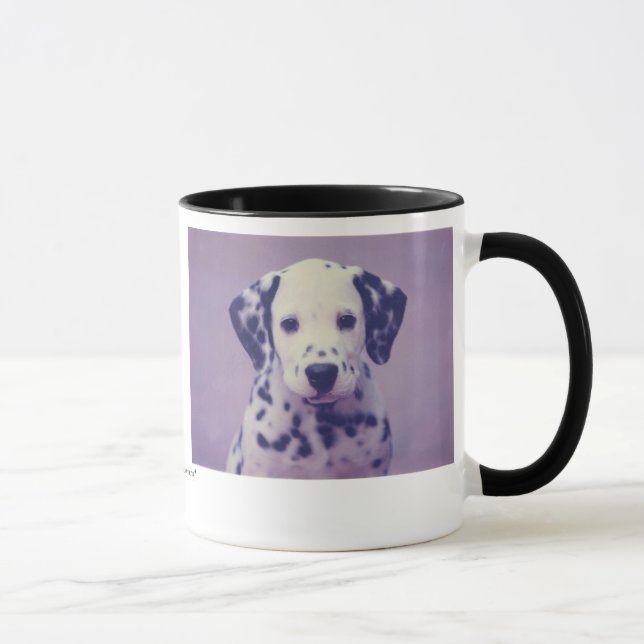 Caneca Face de Puppy Dalmaciana (Direita)
