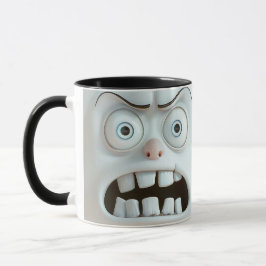 Caneca Face sarcástica 3D Mug