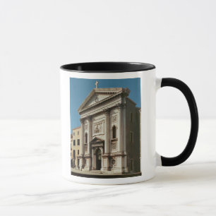 Caneca Fachada da igreja do della de Santa Maria