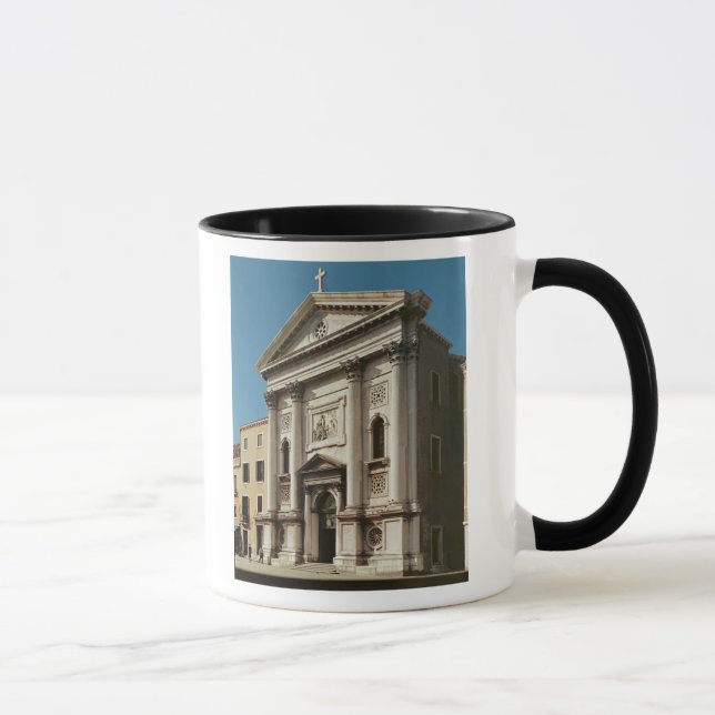 Caneca Fachada da igreja do della de Santa Maria (Direita)