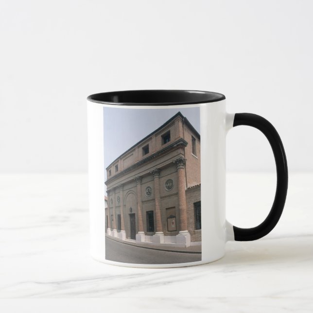Caneca Fachada do Teatro Accademico (foto) (Direita)
