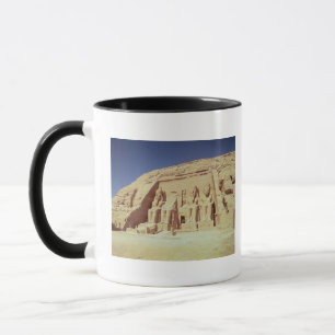 Caneca Fachada do templo de Ramesses II