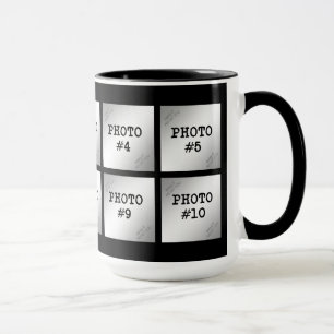 Caneca Fácil clique para Criar sua própria 10 fotos