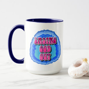 Caneca Facilitando a saída de Deus Geode 12 Passos da Rec