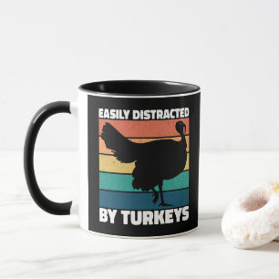 Caneca Facilmente Distraído Por Perus Dono Legal Festa Le