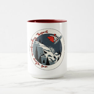 Caneca Fada do Snowboard – Comer Dormir Snowboard Repetir