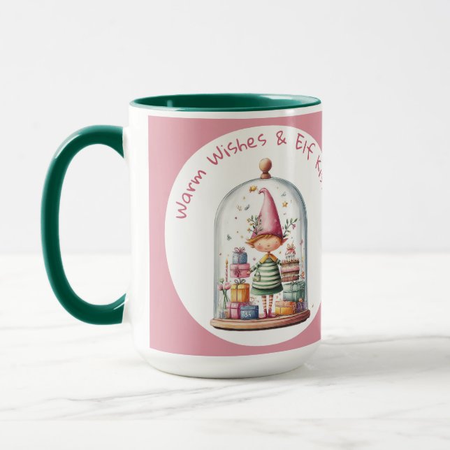 Caneca Fada Encantado | Natal do Polo Norte (Esquerda)