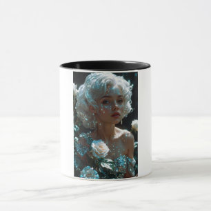 Caneca Fada Etérea do Inverno - Fantasia da Rainha