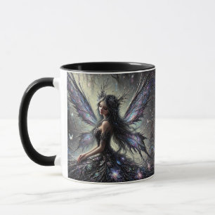 Caneca fada negra