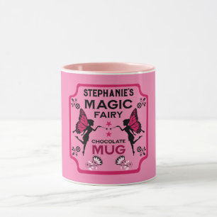 Caneca Fada Princesa Magia Chocolate