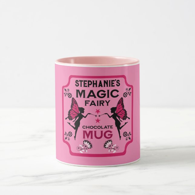 Caneca Fada Princesa Magia Chocolate (Centro)