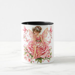 Caneca Fada Rosa Caprichosa na Rosa – Feira de Fantasia F