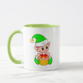 Caneca Fada Verde Fofo