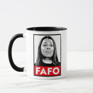 Caneca FAFO: Letitia James