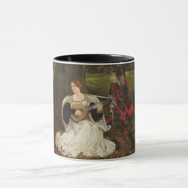 Caneca Fair is my Love (por Edwin Austin Abbey) (Centro)