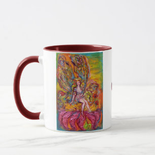 Caneca FAIRY FLOWER NA fantasia PINK IRIS
