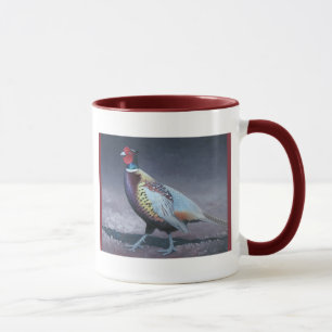 Caneca Faisão do pescoço do anel
