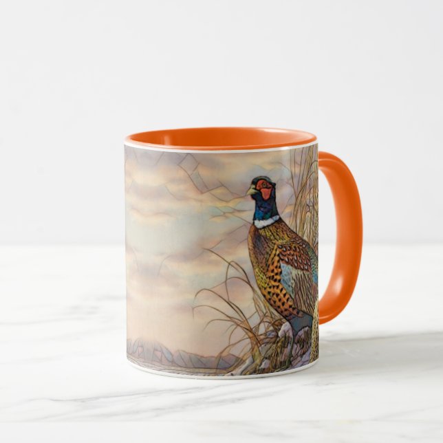 Caneca Faisões (Frente Esquerda)