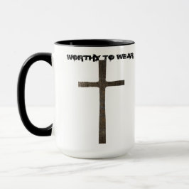 Caneca Faith Cross Armor - Digno De Vestir