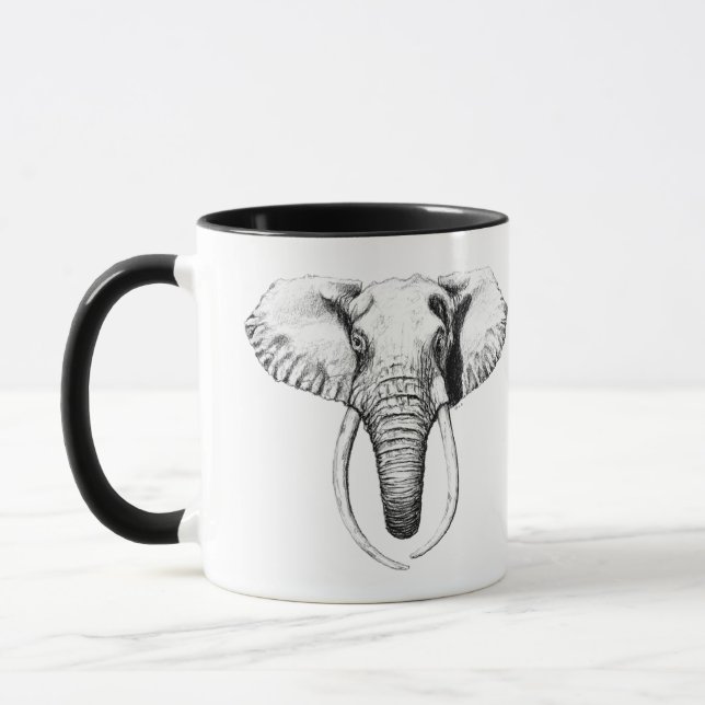 Caneca Faith Elephant Woman Mug (Esquerda)