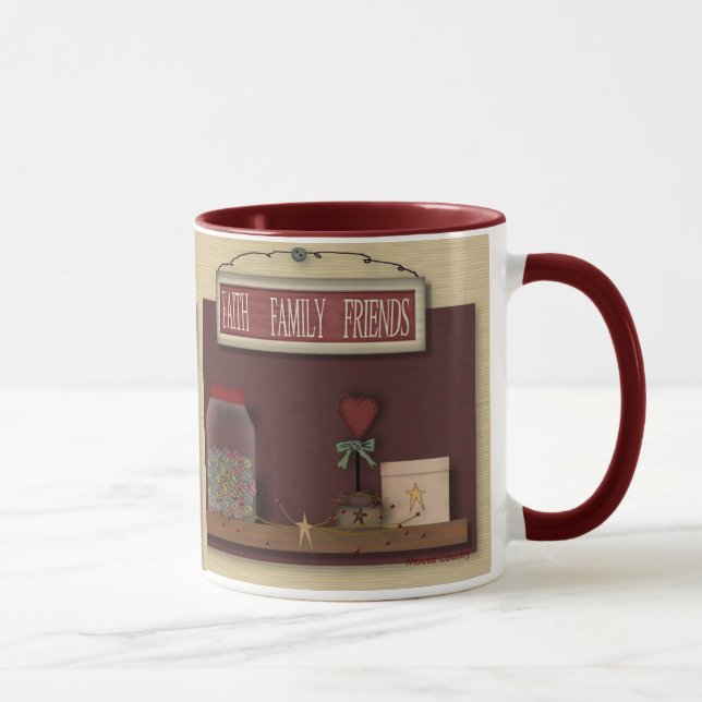 Caneca Faith Family Amigos Mug (Direita)