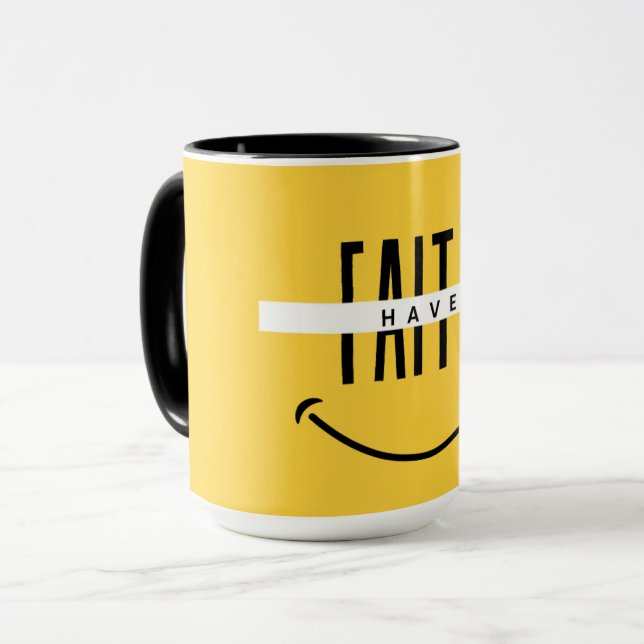 Caneca Faith Mug (Frente Esquerda)