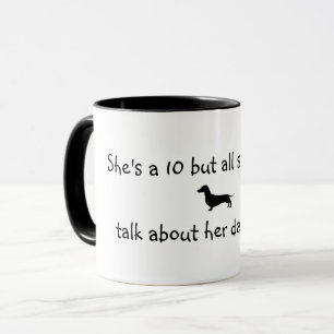 Caneca Fala Sobre Seu Dachshund