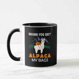Caneca Falando Com Você Diz Alpaca As Minhas Bolsas Vinta