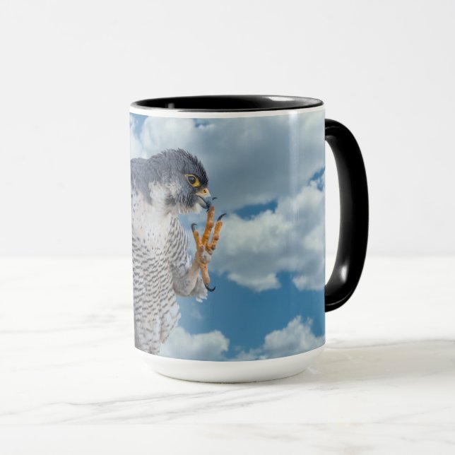 Caneca Falcão Peregrine ao longo do rio Hudson (Frente Esquerda)