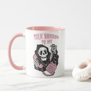 CANECA FALE HORROR COMIGO TELEFONE DO GRIM REAPER