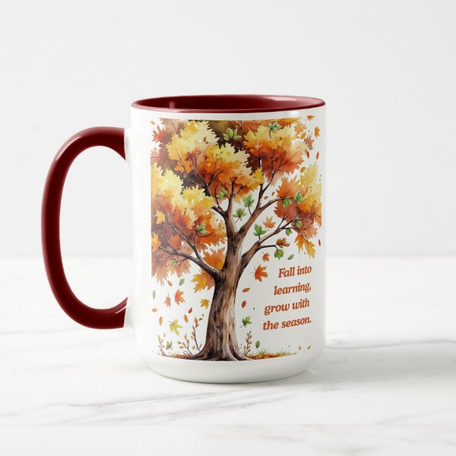 Caneca Fall Into Learning – Inspirational Autumn (Esquerda)