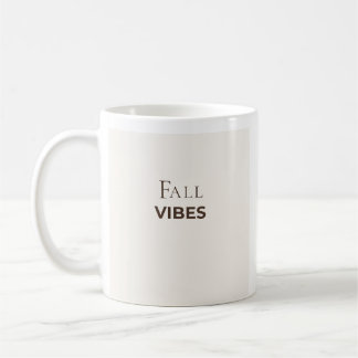 Caneca Fall Vibes | Caneca de Café Outono Aconcheg