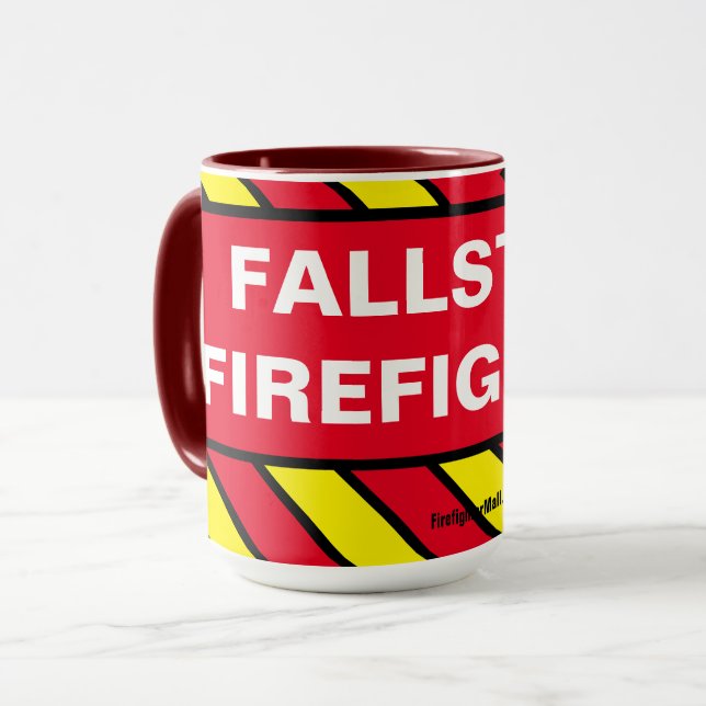 CANECA FALLSTON FIREFIGHTER MUG (Frente Esquerda)