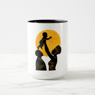 Caneca Família Africana para sempre!