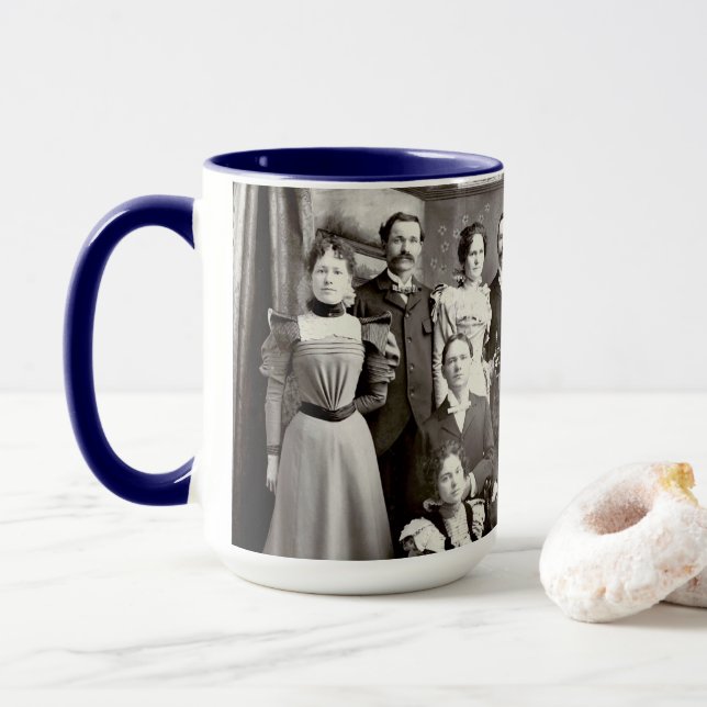 Caneca Família Branca 1897 (Com Donut)