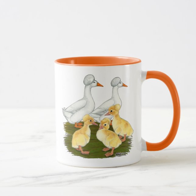 Caneca Família Crested Duck (Direita)