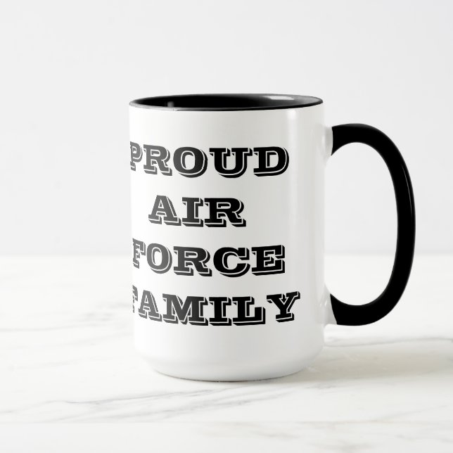 Caneca Família da Força Aérea de Mug (Direita)